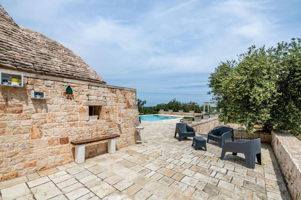 הוילה קסטלאנה גרוטה Trullo Oasi Santo Stefano - Private Pool מראה חיצוני תמונה